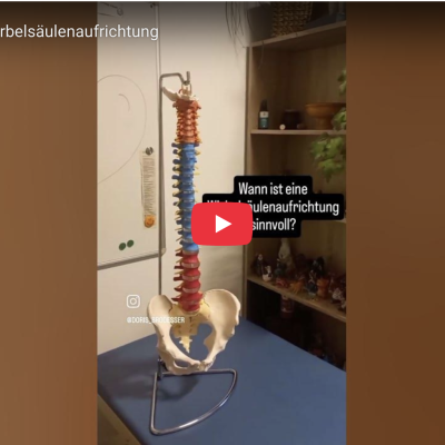 Energetische Wirbelsäulenaufrichtung